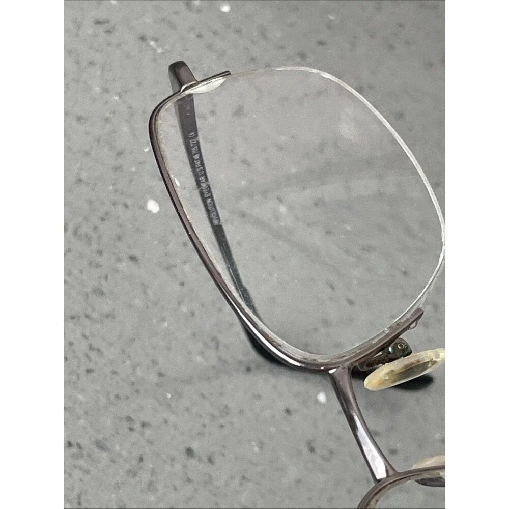 Revolution Eyeglasses Frames ONLY REV566 54-18-140 Gunmetal #6 705 722 half rim